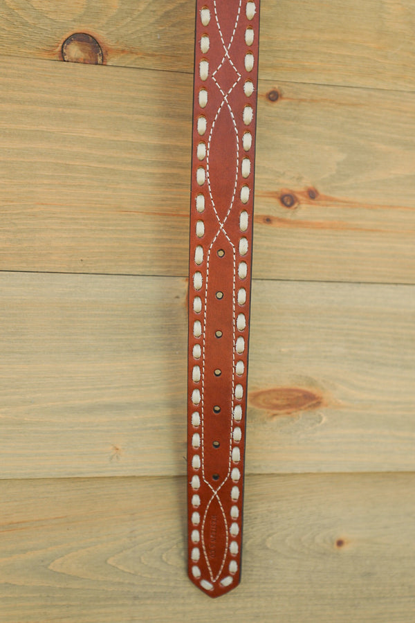Buckstitch Belt-Accessories-Crooked Horn Company, Online Women's Fashion Boutique in San Tan Valley, Arizona 85140