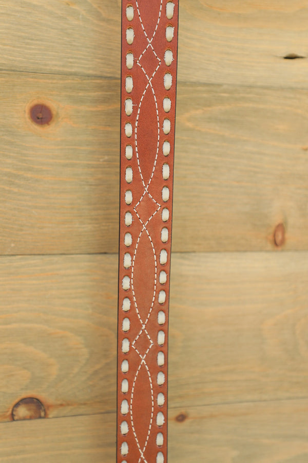 Buckstitch Belt-Accessories-Crooked Horn Company, Online Women's Fashion Boutique in San Tan Valley, Arizona 85140