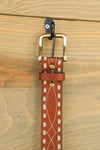 Buckstitch Belt-Accessories-Crooked Horn Company, Online Women's Fashion Boutique in San Tan Valley, Arizona 85140
