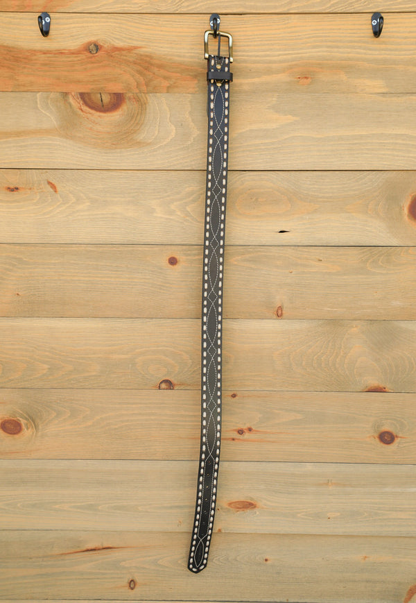 Buckstitch Belt-Accessories-Crooked Horn Company, Online Women's Fashion Boutique in San Tan Valley, Arizona 85140