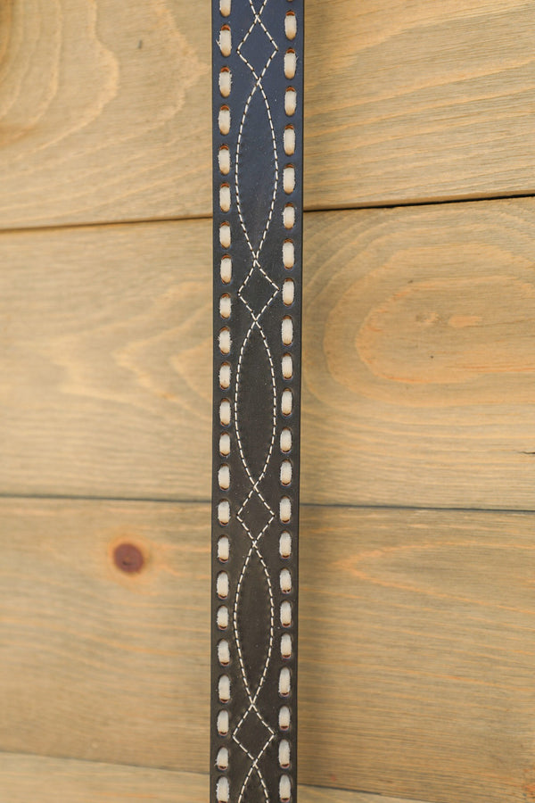 Buckstitch Belt-Accessories-Crooked Horn Company, Online Women's Fashion Boutique in San Tan Valley, Arizona 85140