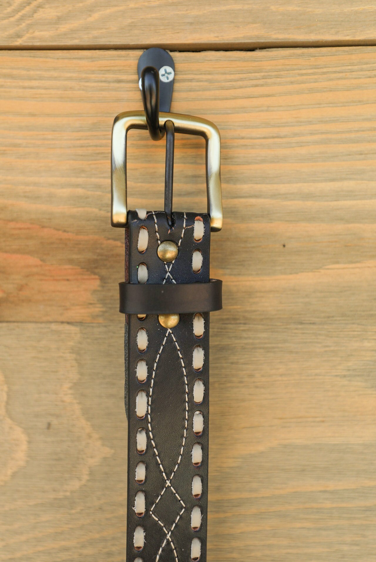 Buckstitch Belt-Accessories-Crooked Horn Company, Online Women's Fashion Boutique in San Tan Valley, Arizona 85140