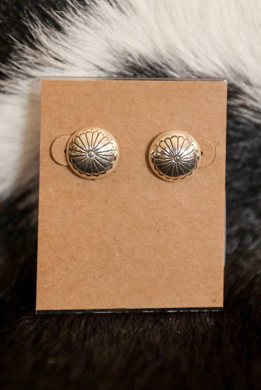 Burst Concho Earrings-Jewelry-Crooked Horn Company, Online Women's Fashion Boutique in San Tan Valley, Arizona 85140