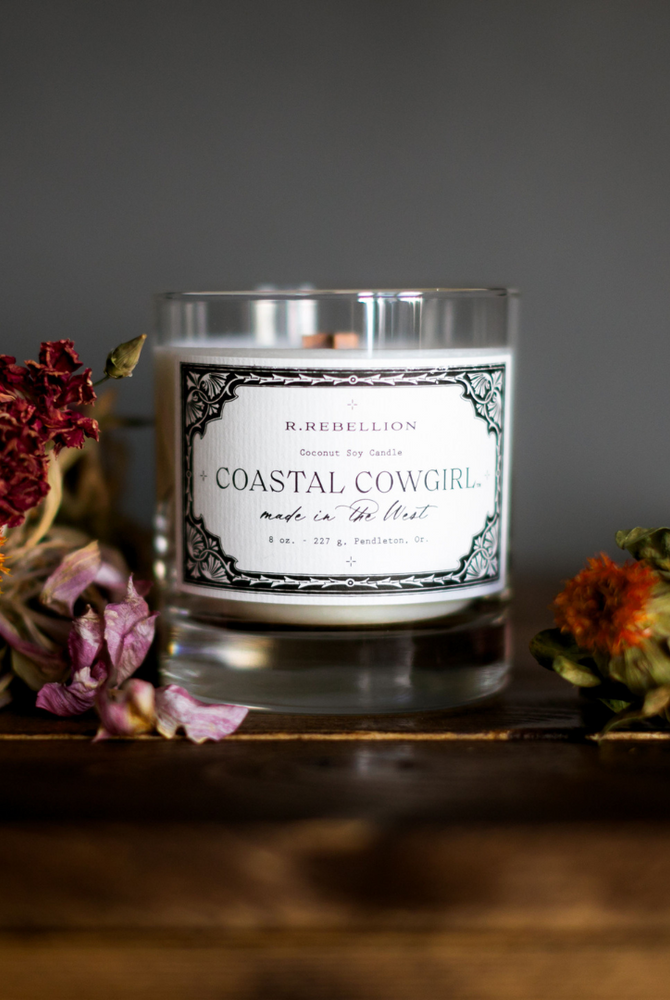 Coastal Cowgirl Candle-Home Goods-Crooked Horn Company, Online Women's Fashion Boutique in San Tan Valley, Arizona 85140