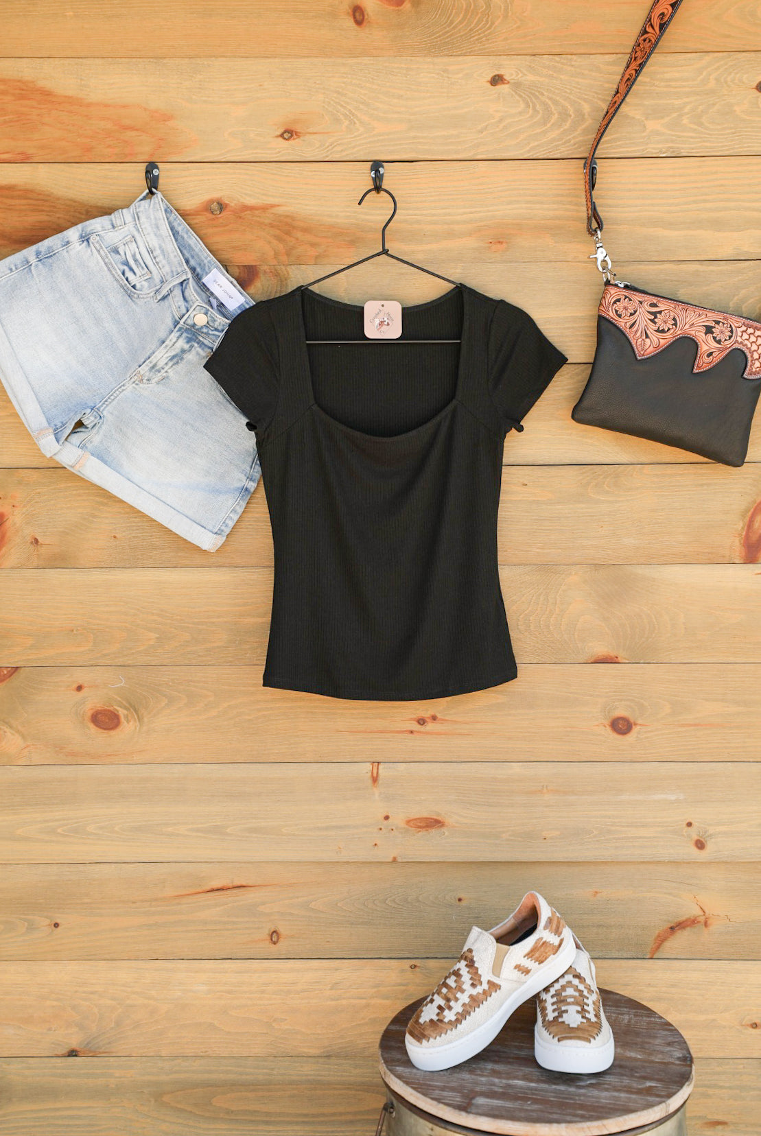 Columbia Falls Top-Shirts-Crooked Horn Company, Online Women's Fashion Boutique in San Tan Valley, Arizona 85140