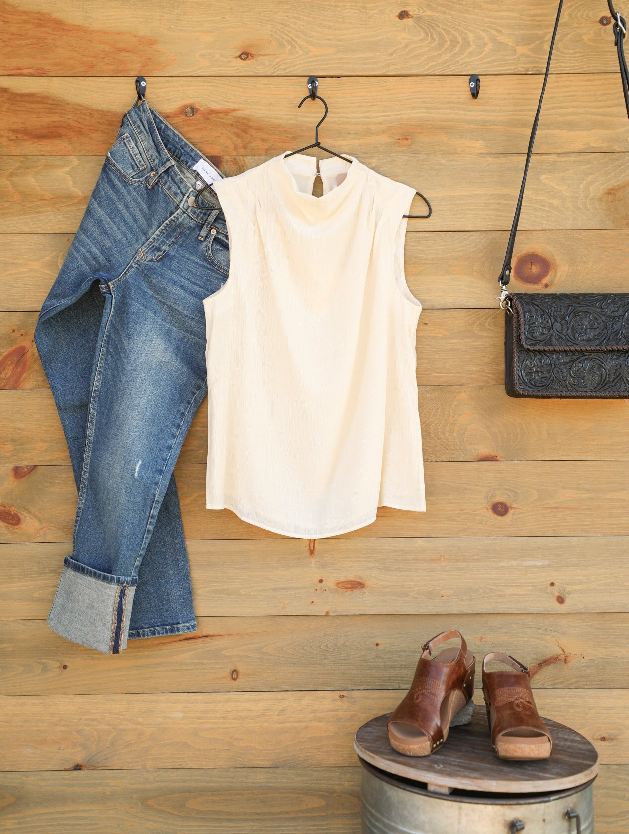 Culbertson Top-Shirts-Crooked Horn Company, Online Women's Fashion Boutique in San Tan Valley, Arizona 85140