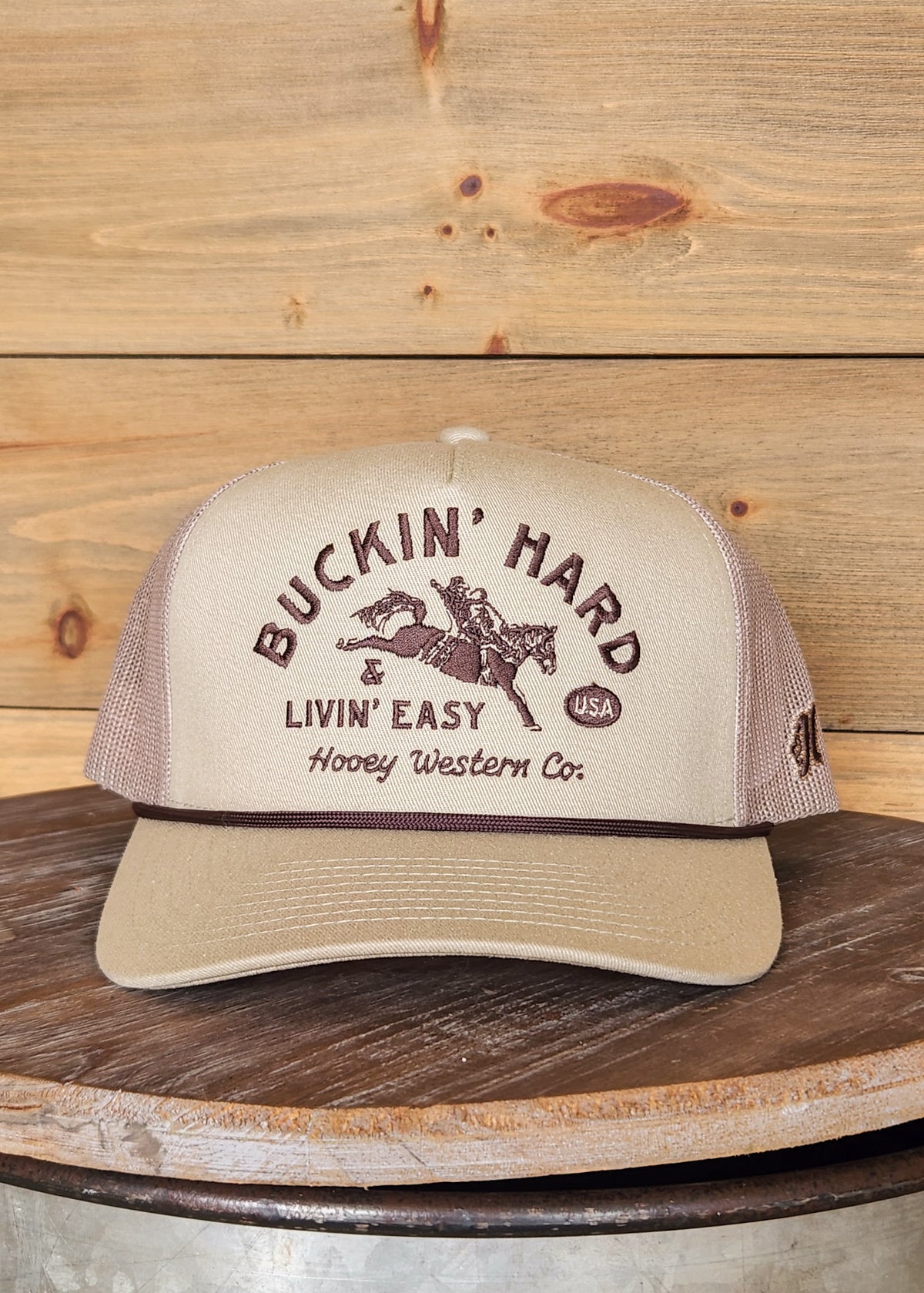 Buck Hard Tan Hat-Accessories-Crooked Horn Company, Online Women's Fashion Boutique in San Tan Valley, Arizona 85140