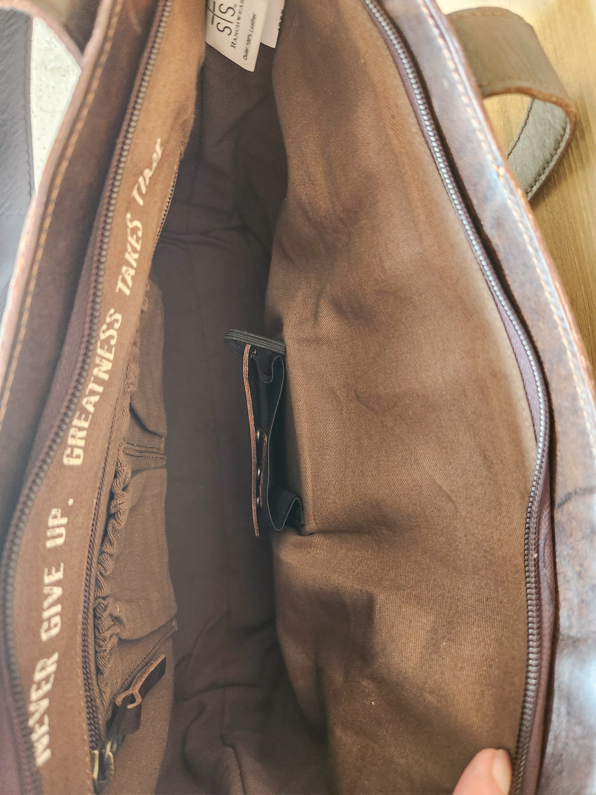 Bandera Chocolate Tote-Purses/Bags-Crooked Horn Company, Online Women's Fashion Boutique in San Tan Valley, Arizona 85140