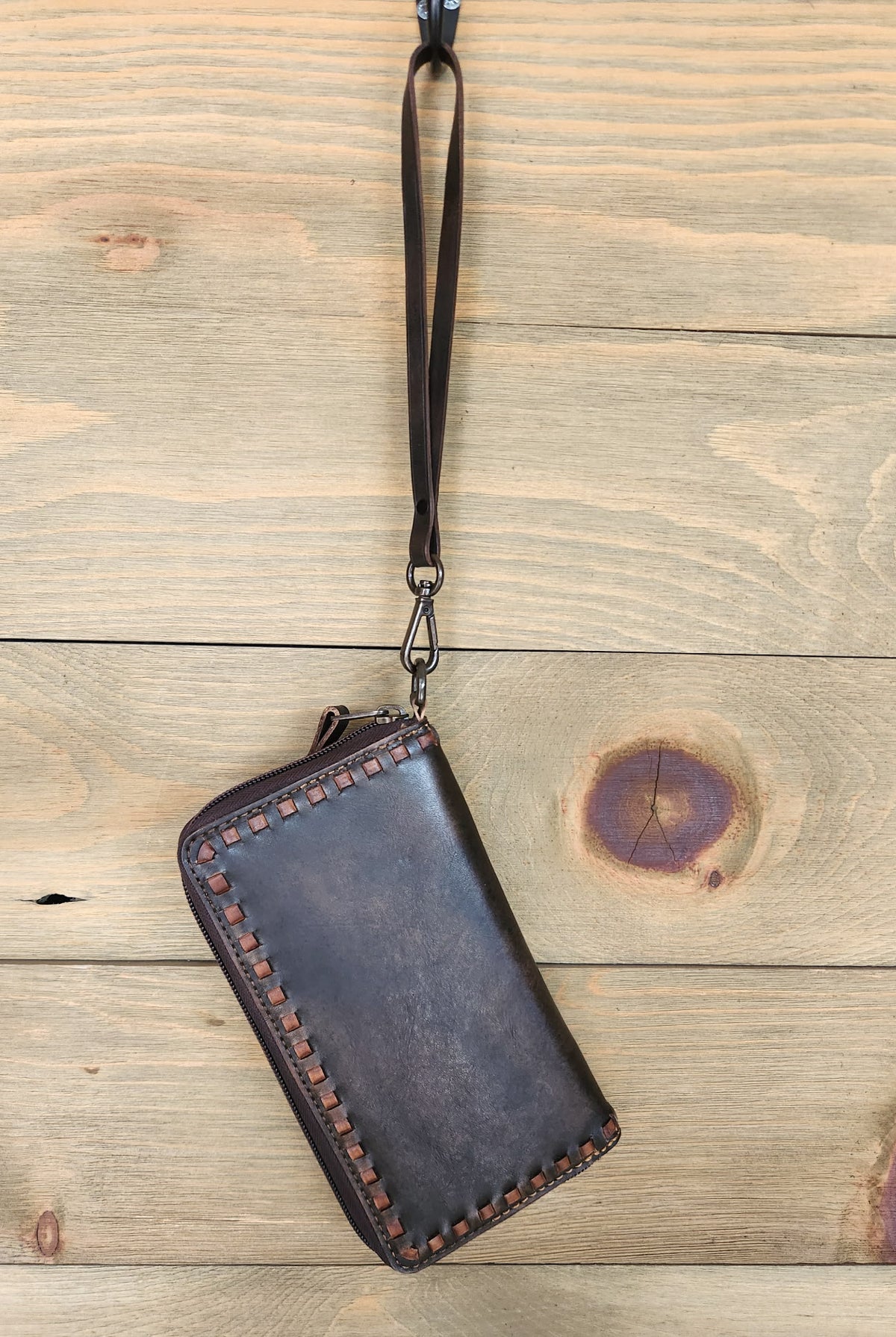 Bandera Chocolate Bifold Wallet-Purses/Bags-Crooked Horn Company, Online Women's Fashion Boutique in San Tan Valley, Arizona 85140