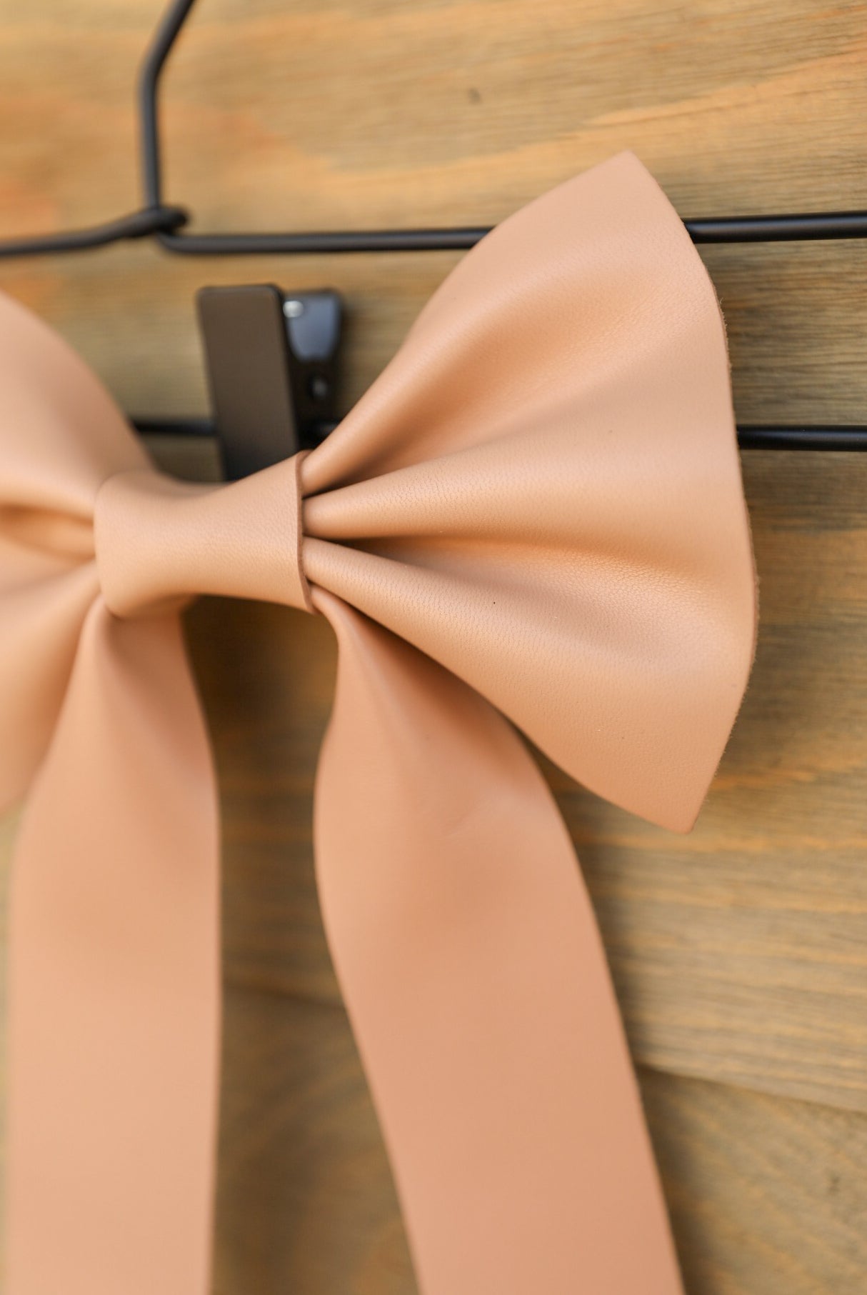 Leather Bow-Accessories-Crooked Horn Company, Online Women's Fashion Boutique in San Tan Valley, Arizona 85140