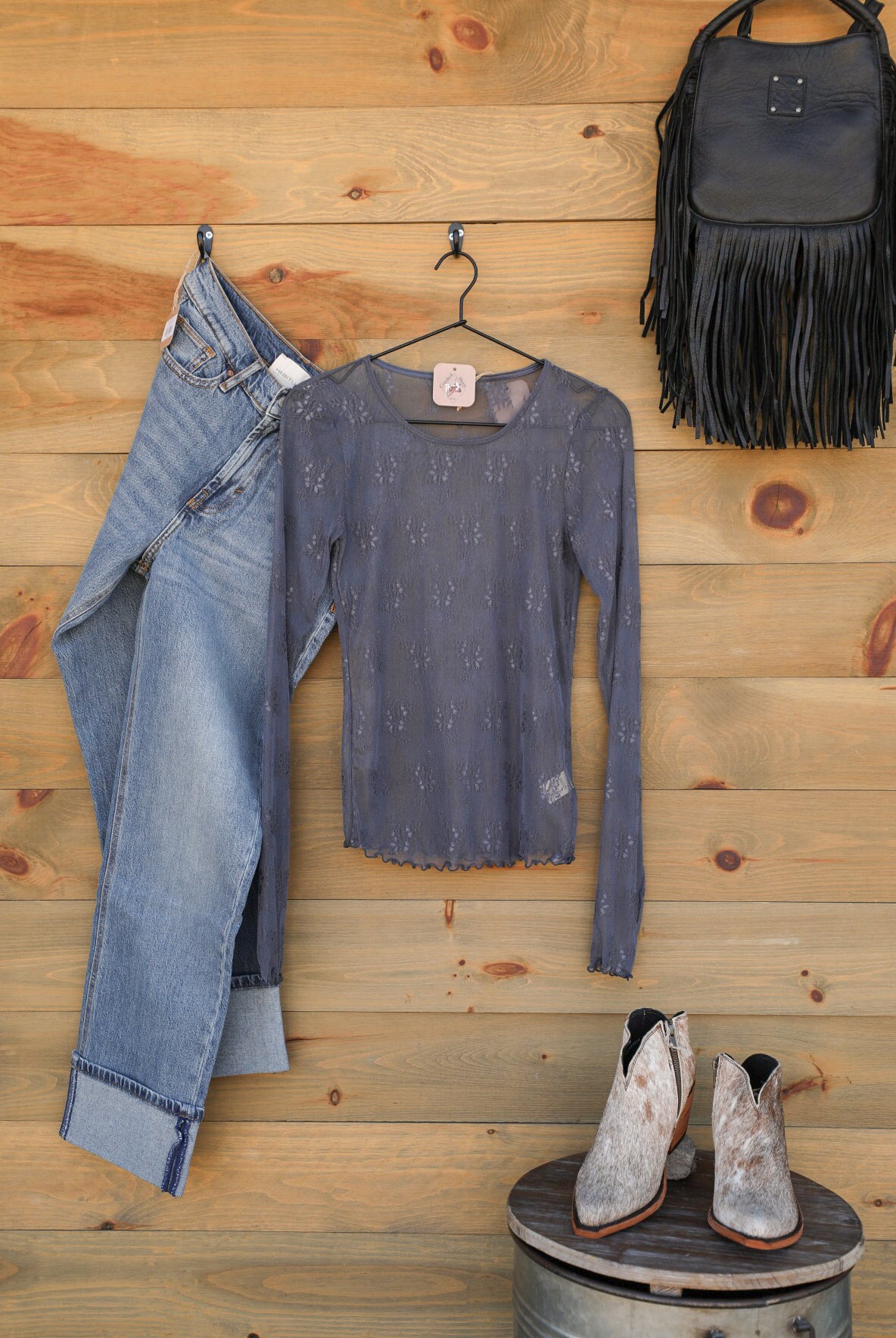 Neihart Top-Shirts-Crooked Horn Company, Online Women's Fashion Boutique in San Tan Valley, Arizona 85140