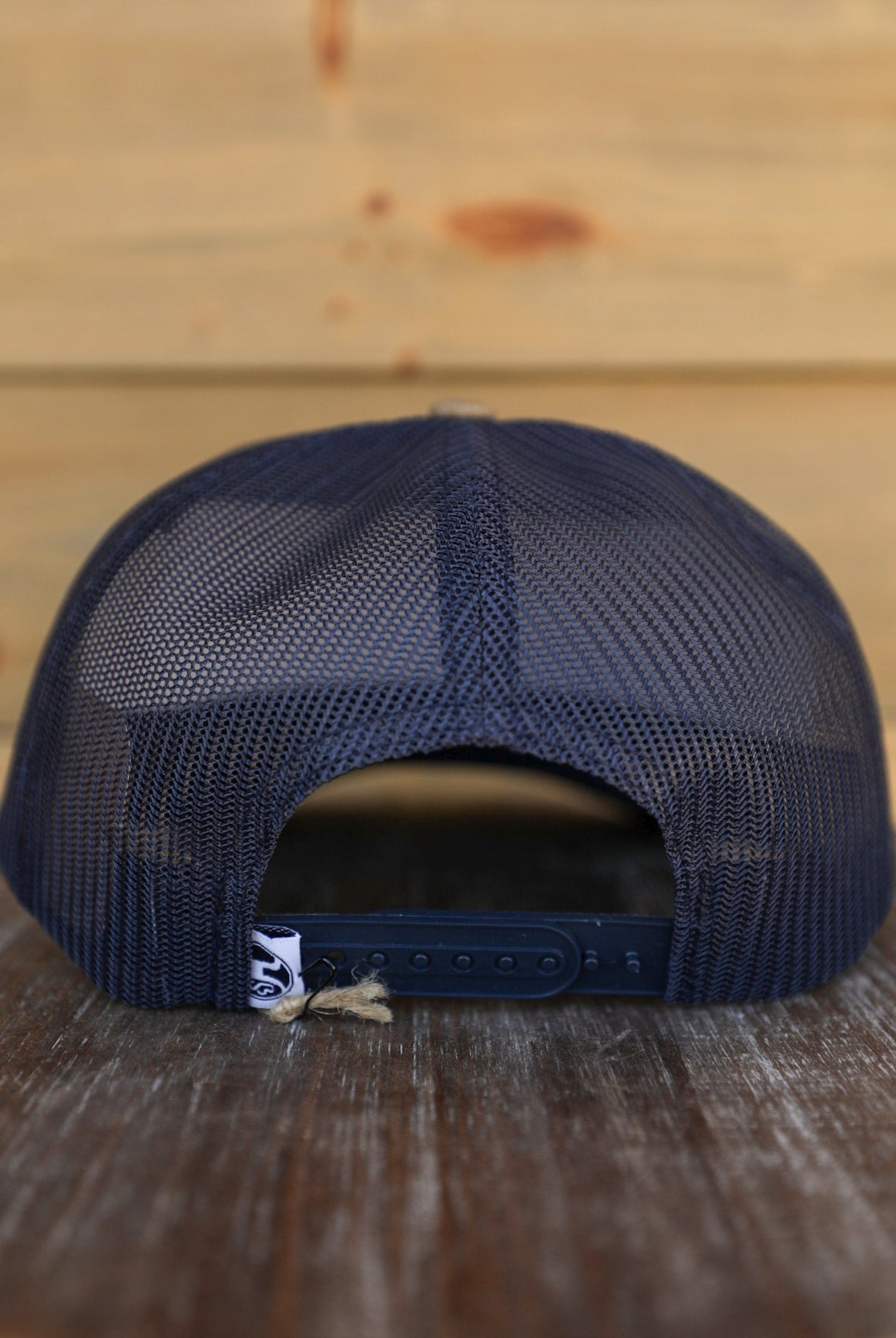 Rank Stock Tan Navy Hat-Accessories-Crooked Horn Company, Online Women's Fashion Boutique in San Tan Valley, Arizona 85140