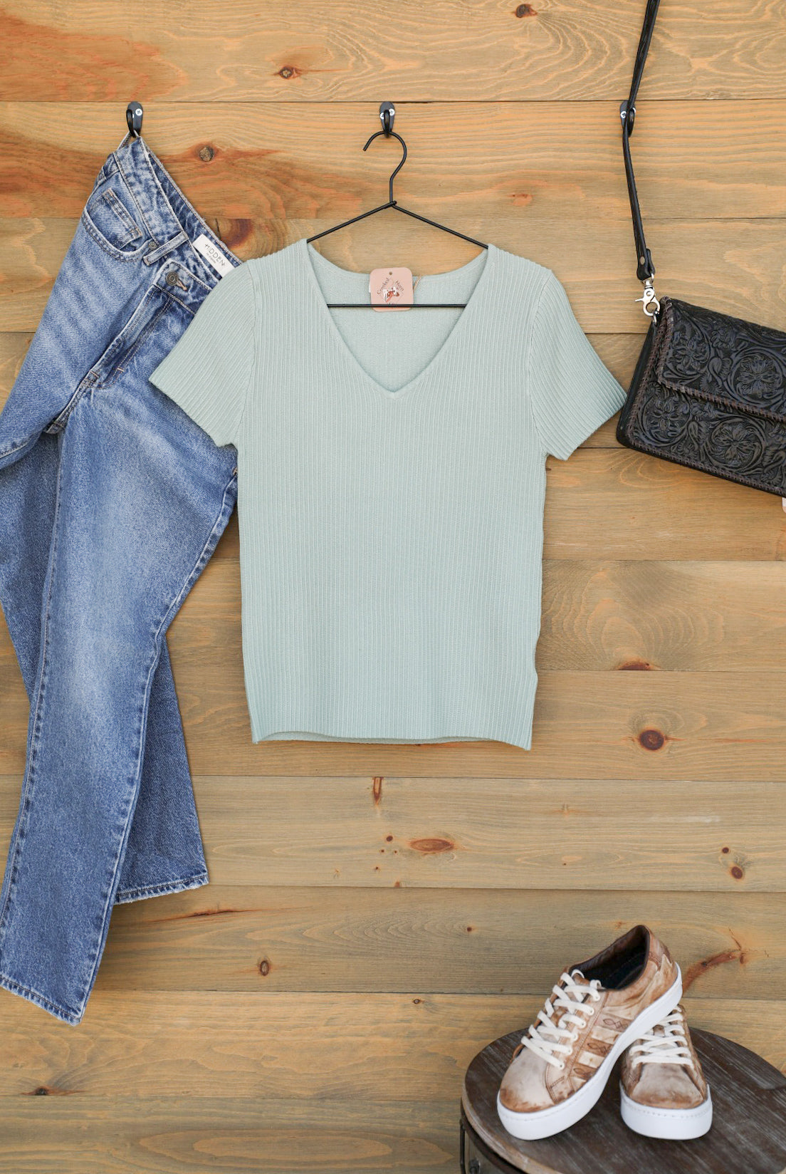 Rhiannon Top-Shirts-Crooked Horn Company, Online Women's Fashion Boutique in San Tan Valley, Arizona 85140