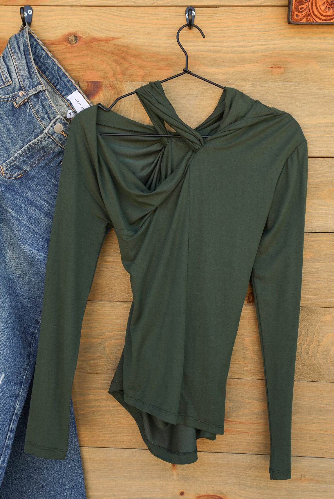 Three Forks Top-Shirts-Crooked Horn Company, Online Women's Fashion Boutique in San Tan Valley, Arizona 85140