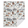Ranch Life Sherpa Throw-Home Goods-Crooked Horn Company, Online Women's Fashion Boutique in San Tan Valley, Arizona 85140