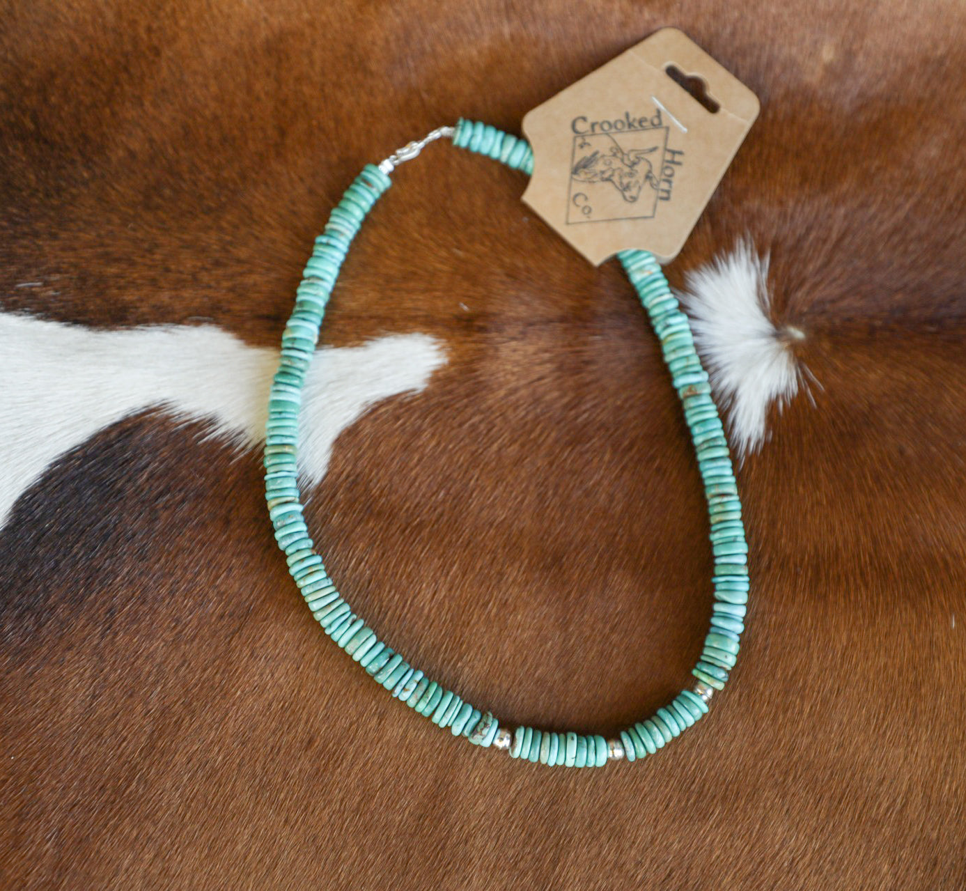 Heishi Pearl Necklace-Jewelry-Crooked Horn Company, Online Women's Fashion Boutique in San Tan Valley, Arizona 85140