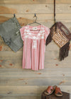 Alexa Embroidery Top-Shirts-Crooked Horn Company, Online Women's Fashion Boutique in San Tan Valley, Arizona 85140