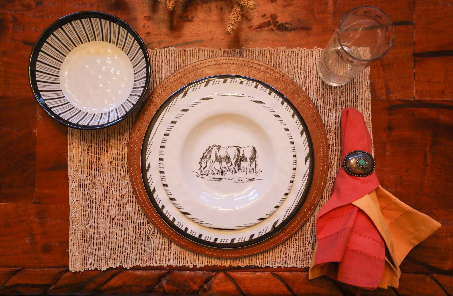 Ranch Dinner Plate-Home Goods-Crooked Horn Company, Online Women's Fashion Boutique in San Tan Valley, Arizona 85140
