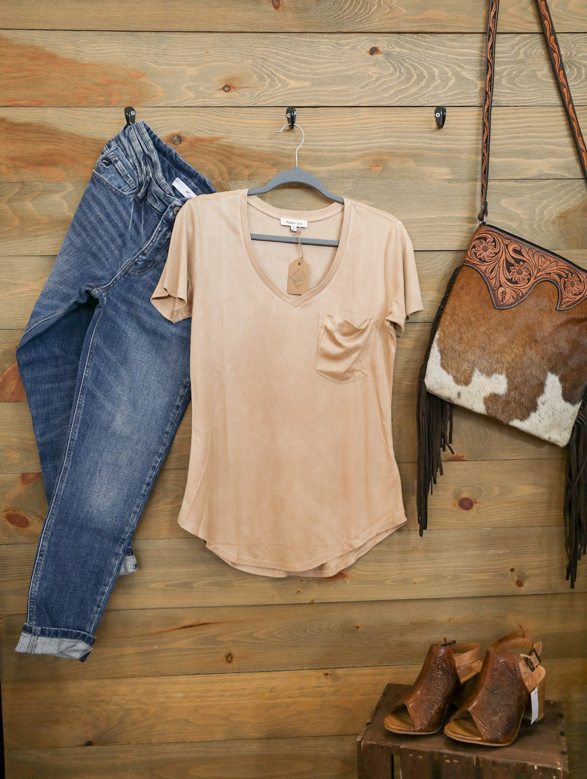 Phoenix Egret Top-Shirts-Crooked Horn Company, Online Women's Fashion Boutique in San Tan Valley, Arizona 85140