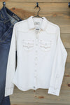 Kaycee Winter White Top-Shirts-Crooked Horn Company, Online Women's Fashion Boutique in San Tan Valley, Arizona 85140