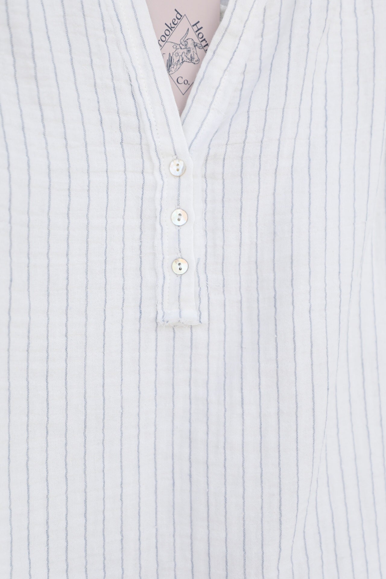 Lost in Blues Top-Shirts-Crooked Horn Company, Online Women's Fashion Boutique in San Tan Valley, Arizona 85140