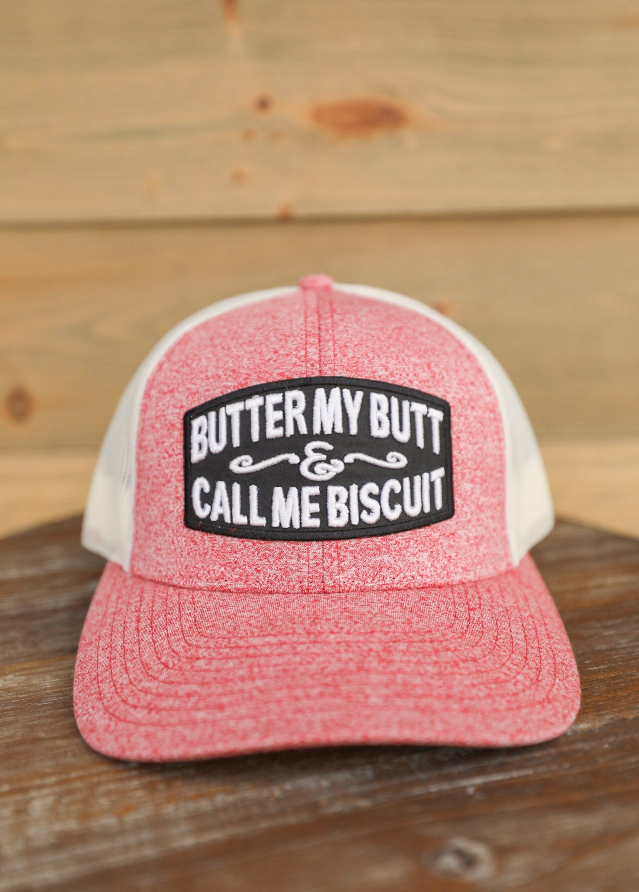 Butter Hat Red-Hat-Crooked Horn Company, Online Women's Fashion Boutique in San Tan Valley, Arizona 85140