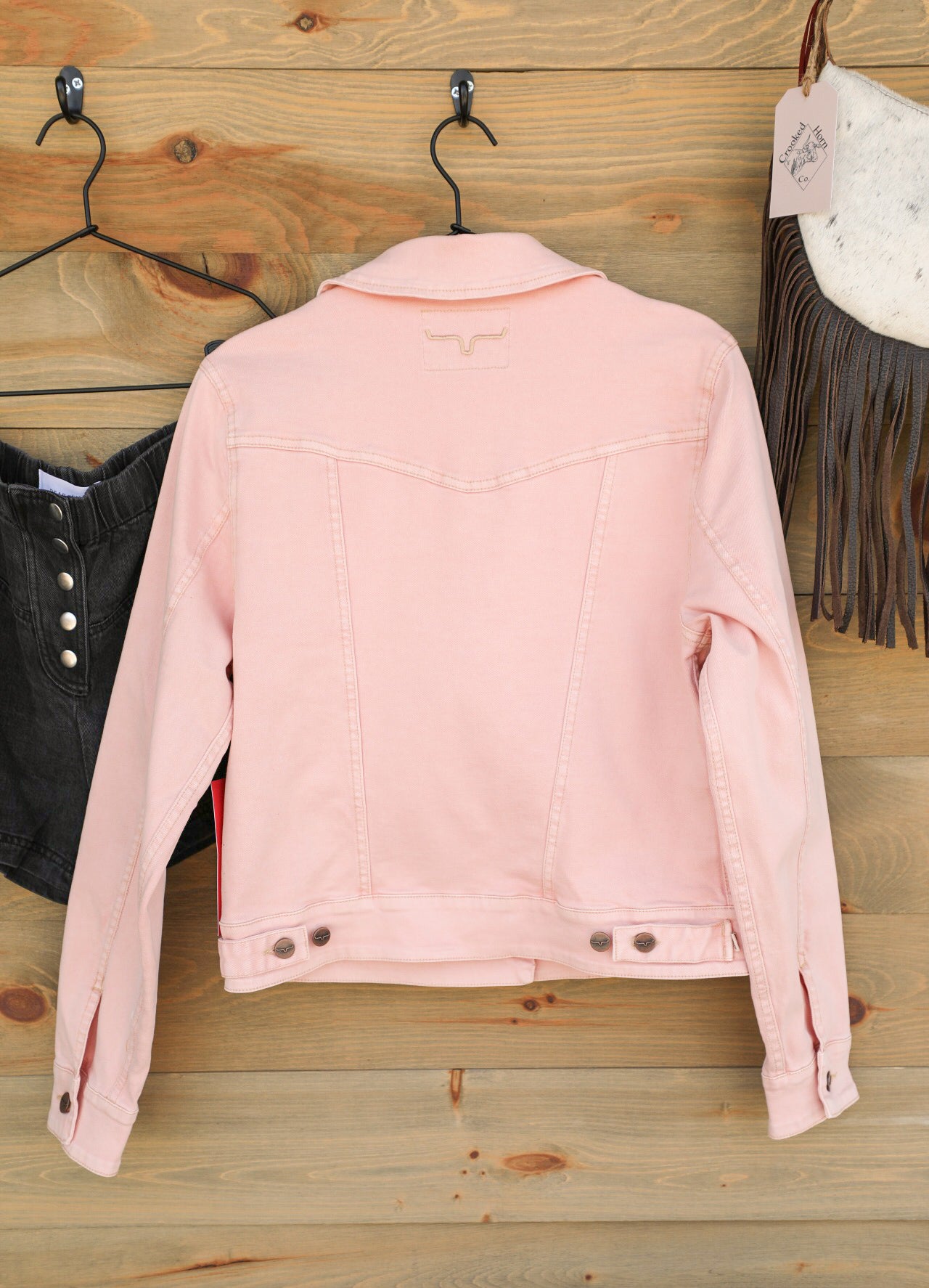 Winslow Trucker Jacket-Jacket-Crooked Horn Company, Online Women's Fashion Boutique in San Tan Valley, Arizona 85140