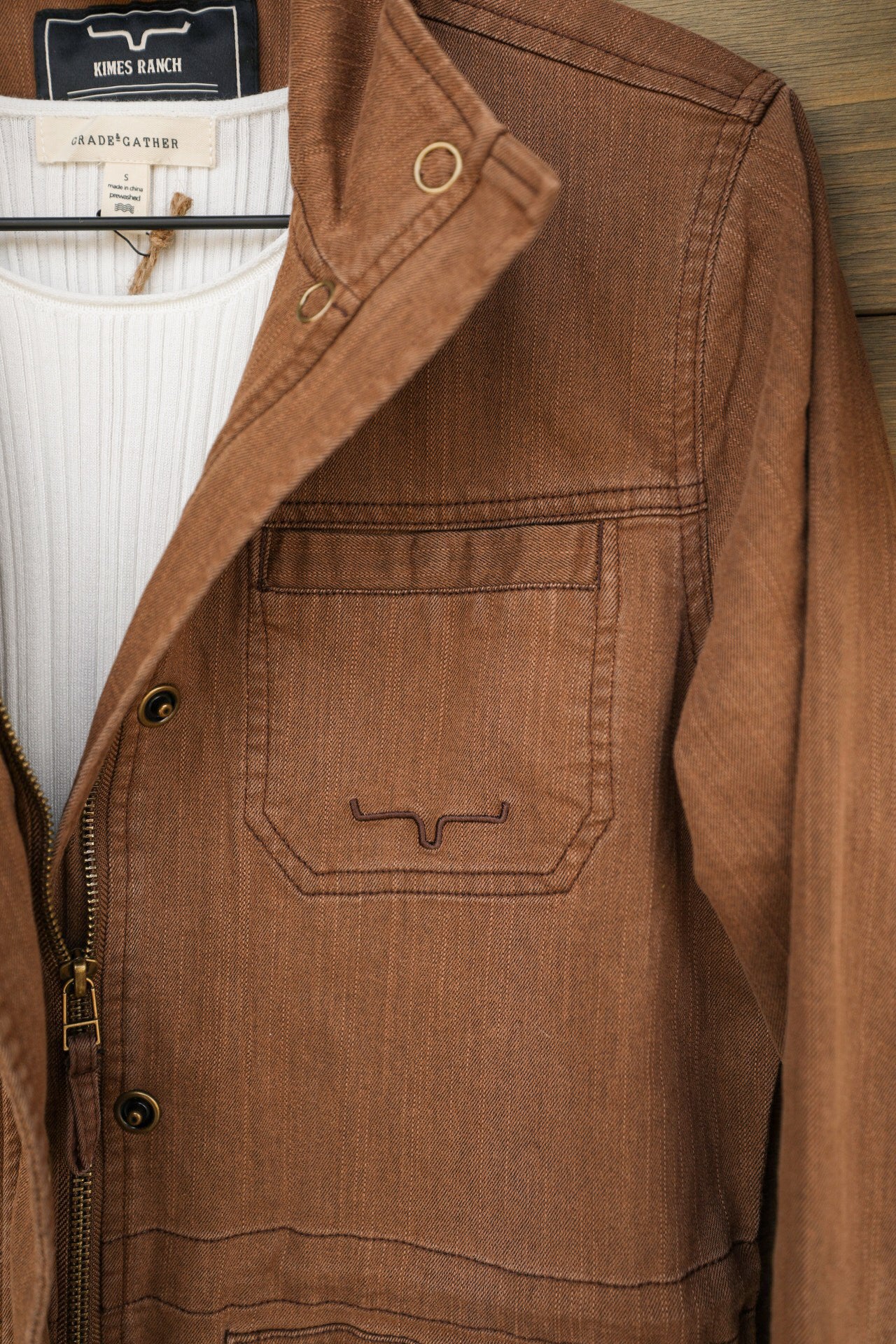 Riggin Utility Jacket-Jacket-Crooked Horn Company, Online Women's Fashion Boutique in San Tan Valley, Arizona 85140