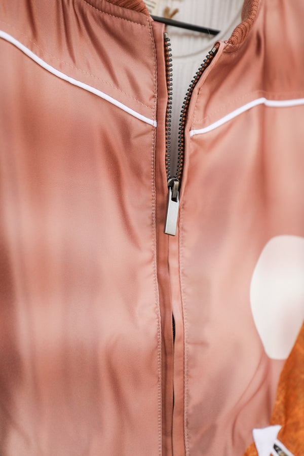 Desert Landscape Bomber Jacket-Jacket-Crooked Horn Company, Online Women's Fashion Boutique in San Tan Valley, Arizona 85140