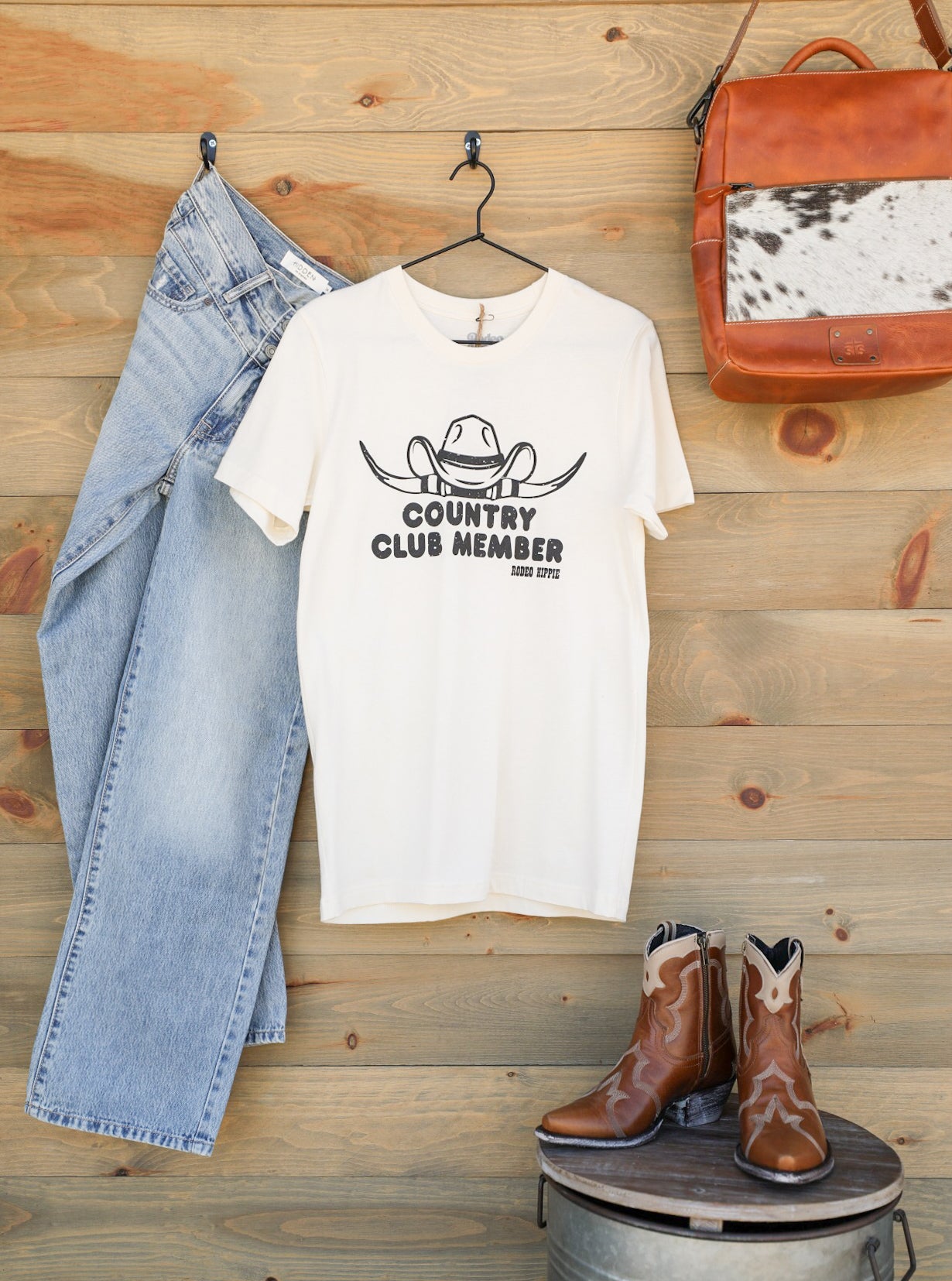 Country Club Tee-Graphic Tee-Crooked Horn Company, Online Women's Fashion Boutique in San Tan Valley, Arizona 85140