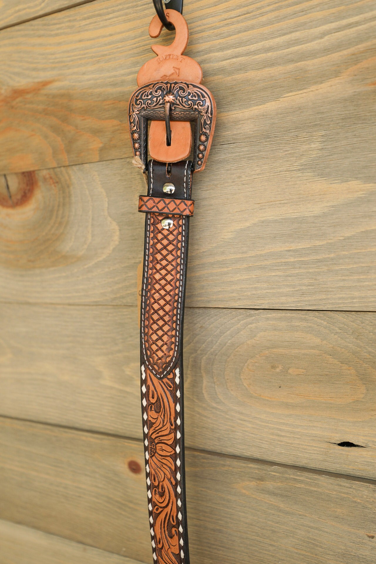 Floral Sunflower Belt-Accessories-Crooked Horn Company, Online Women's Fashion Boutique in San Tan Valley, Arizona 85140