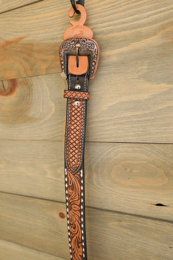 Floral Sunflower Belt-Accessories-Crooked Horn Company, Online Women's Fashion Boutique in San Tan Valley, Arizona 85140
