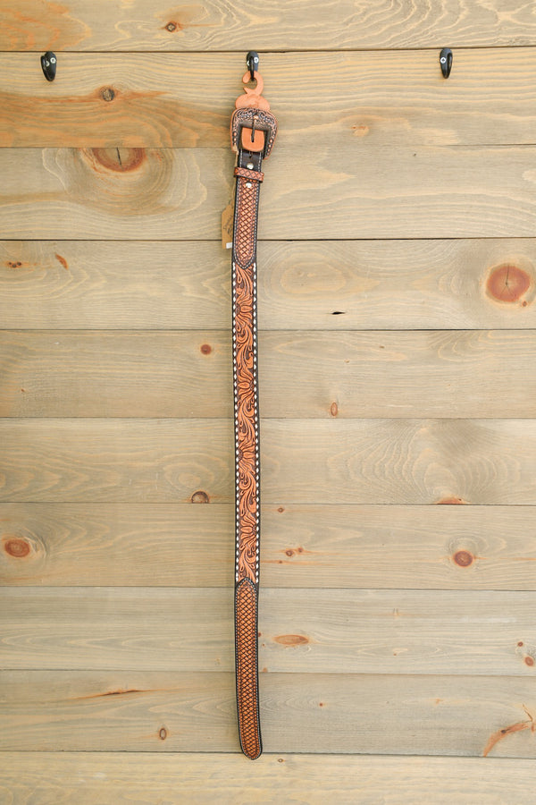 Floral Sunflower Belt-Accessories-Crooked Horn Company, Online Women's Fashion Boutique in San Tan Valley, Arizona 85140
