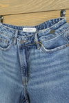Tracey Crossover Jeans-Pants-Crooked Horn Company, Online Women's Fashion Boutique in San Tan Valley, Arizona 85140