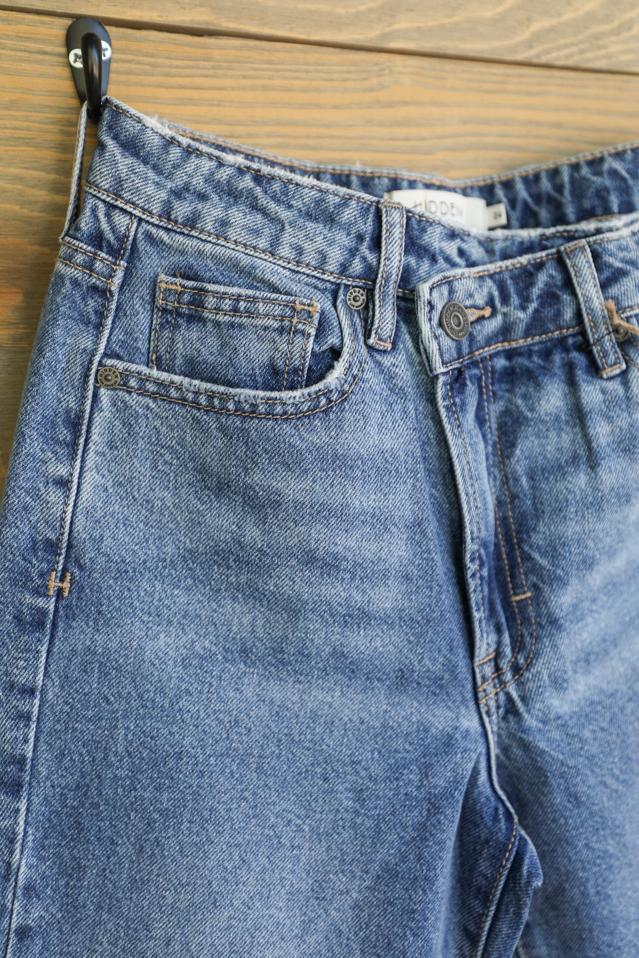 Tracey Crossover Jeans-Pants-Crooked Horn Company, Online Women's Fashion Boutique in San Tan Valley, Arizona 85140