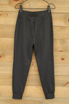 Junie Jogger Black Rib-Lounge / Activewear-Crooked Horn Company, Online Women's Fashion Boutique in San Tan Valley, Arizona 85140