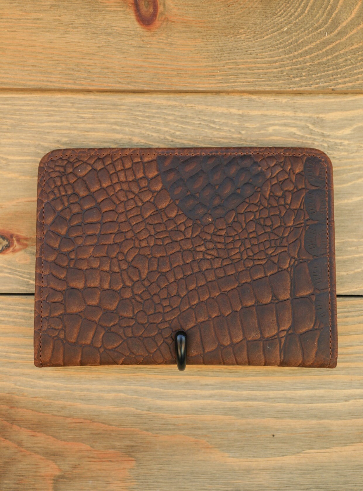 Catalina Croc Wallet-Purses/Bags-Crooked Horn Company, Online Women's Fashion Boutique in San Tan Valley, Arizona 85140
