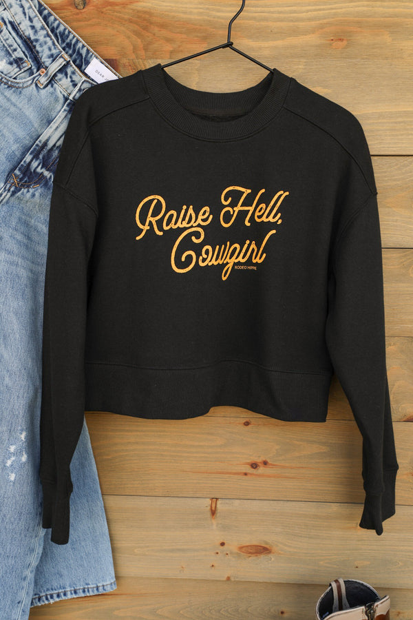 Raise Hell Top-Shirts-Crooked Horn Company, Online Women's Fashion Boutique in San Tan Valley, Arizona 85140