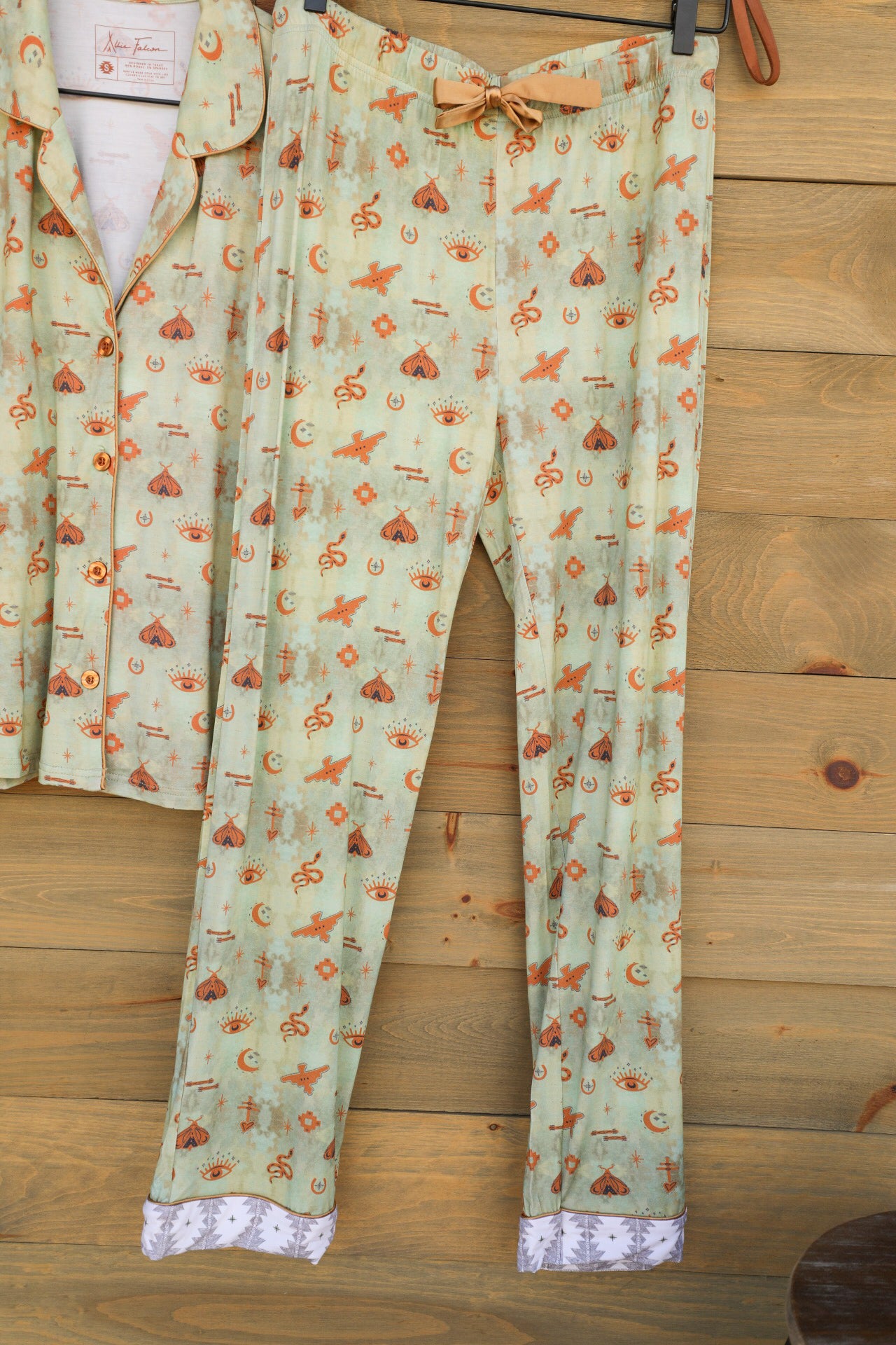 PD Pajama Set-Lounge / Activewear-Crooked Horn Company, Online Women's Fashion Boutique in San Tan Valley, Arizona 85140