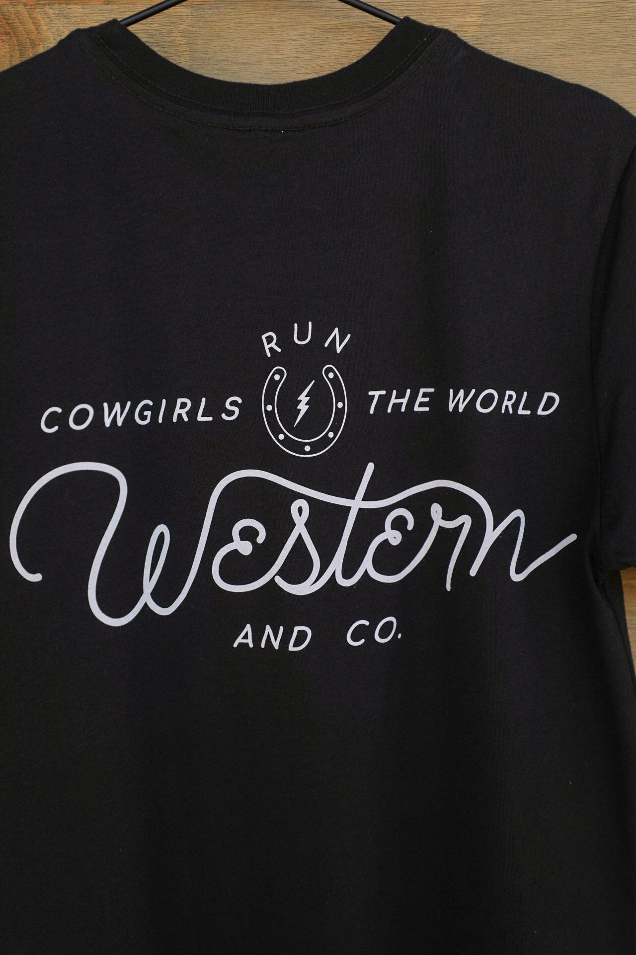 Cowgirl World Tee-Graphic Tee-Crooked Horn Company, Online Women's Fashion Boutique in San Tan Valley, Arizona 85140