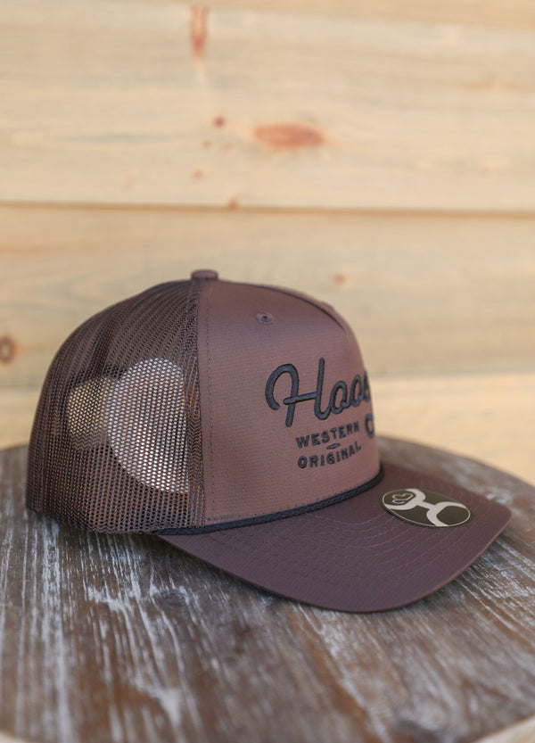 OG Trucker Hat Brown-Accessories-Crooked Horn Company, Online Women's Fashion Boutique in San Tan Valley, Arizona 85140