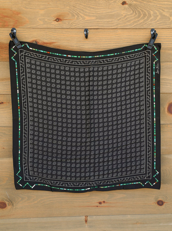 Beaded Wild Rag Black-Accessories-Crooked Horn Company, Online Women's Fashion Boutique in San Tan Valley, Arizona 85140
