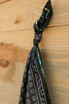 Beaded Wild Rag Black-Accessories-Crooked Horn Company, Online Women's Fashion Boutique in San Tan Valley, Arizona 85140