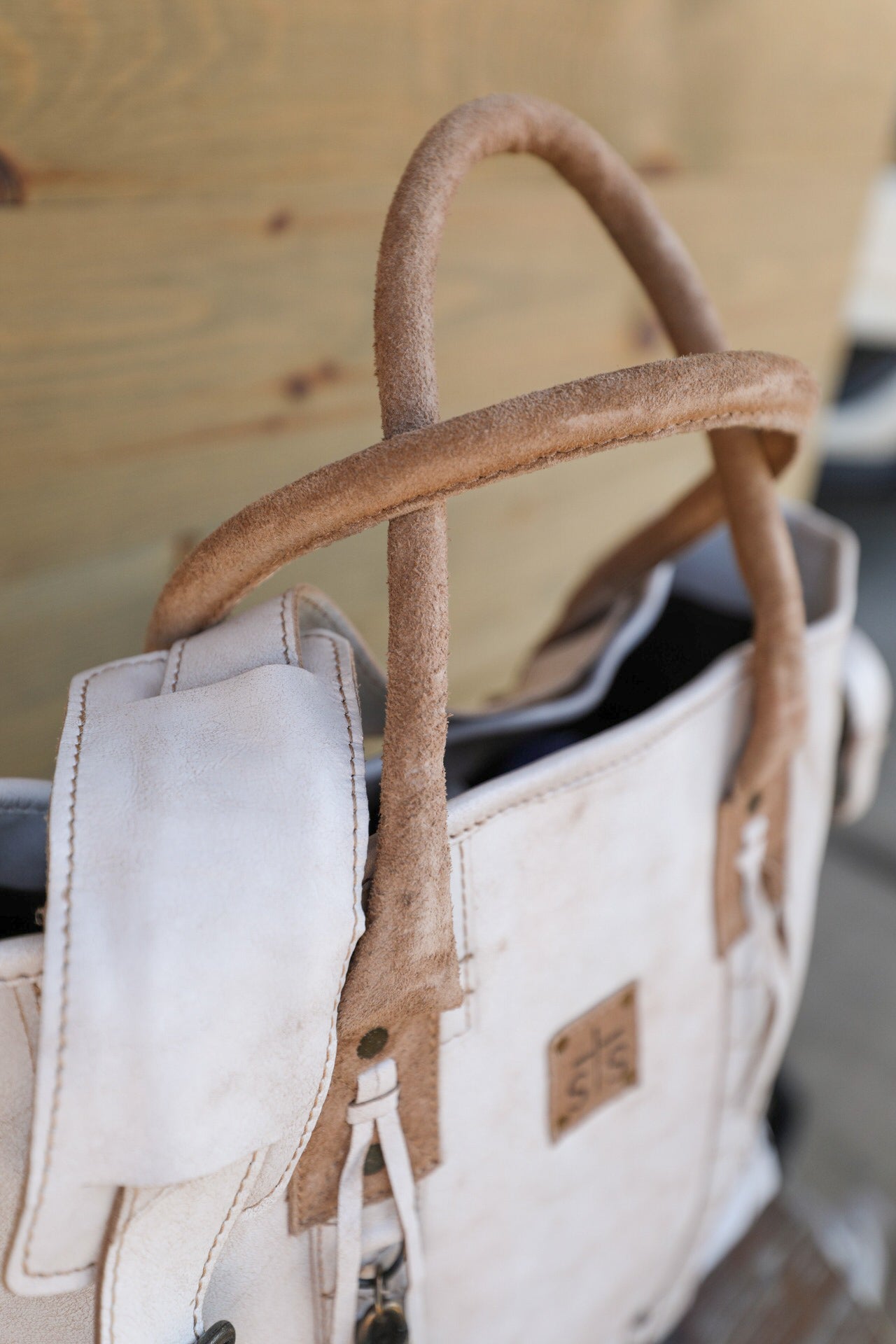 Cremello All In Tote-Purses/Bags-Crooked Horn Company, Online Women's Fashion Boutique in San Tan Valley, Arizona 85140