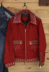 Ruby Red Rider Jacket-Jacket-Crooked Horn Company, Online Women's Fashion Boutique in San Tan Valley, Arizona 85140