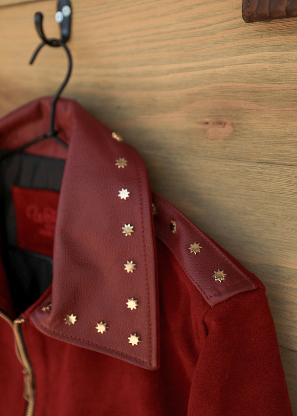 Ruby Red Rider Jacket-Jacket-Crooked Horn Company, Online Women's Fashion Boutique in San Tan Valley, Arizona 85140