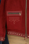 Ruby Red Rider Jacket-Jacket-Crooked Horn Company, Online Women's Fashion Boutique in San Tan Valley, Arizona 85140