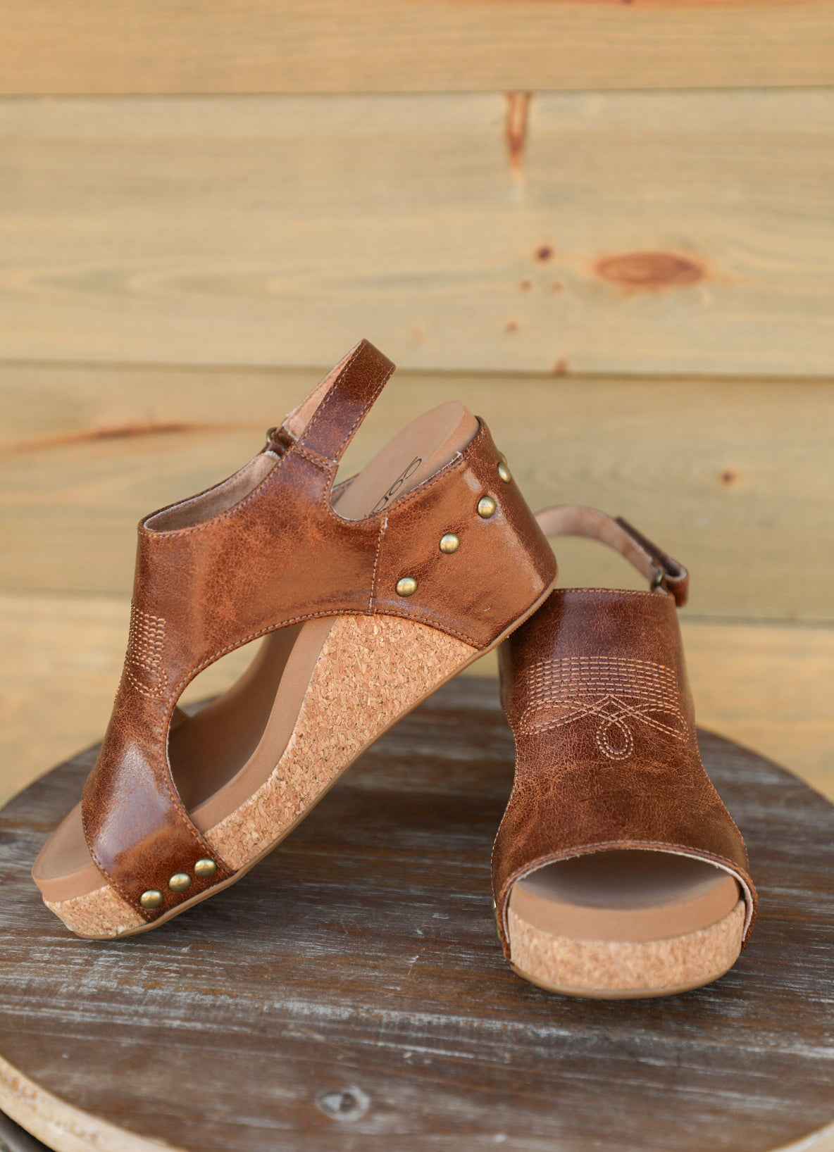 Carley Saddle Stitch Sandal-Shoes-Crooked Horn Company, Online Women's Fashion Boutique in San Tan Valley, Arizona 85140