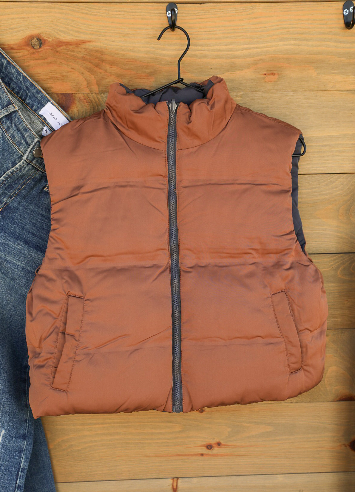 Issey Reversible Vest-Jacket-Crooked Horn Company, Online Women's Fashion Boutique in San Tan Valley, Arizona 85140