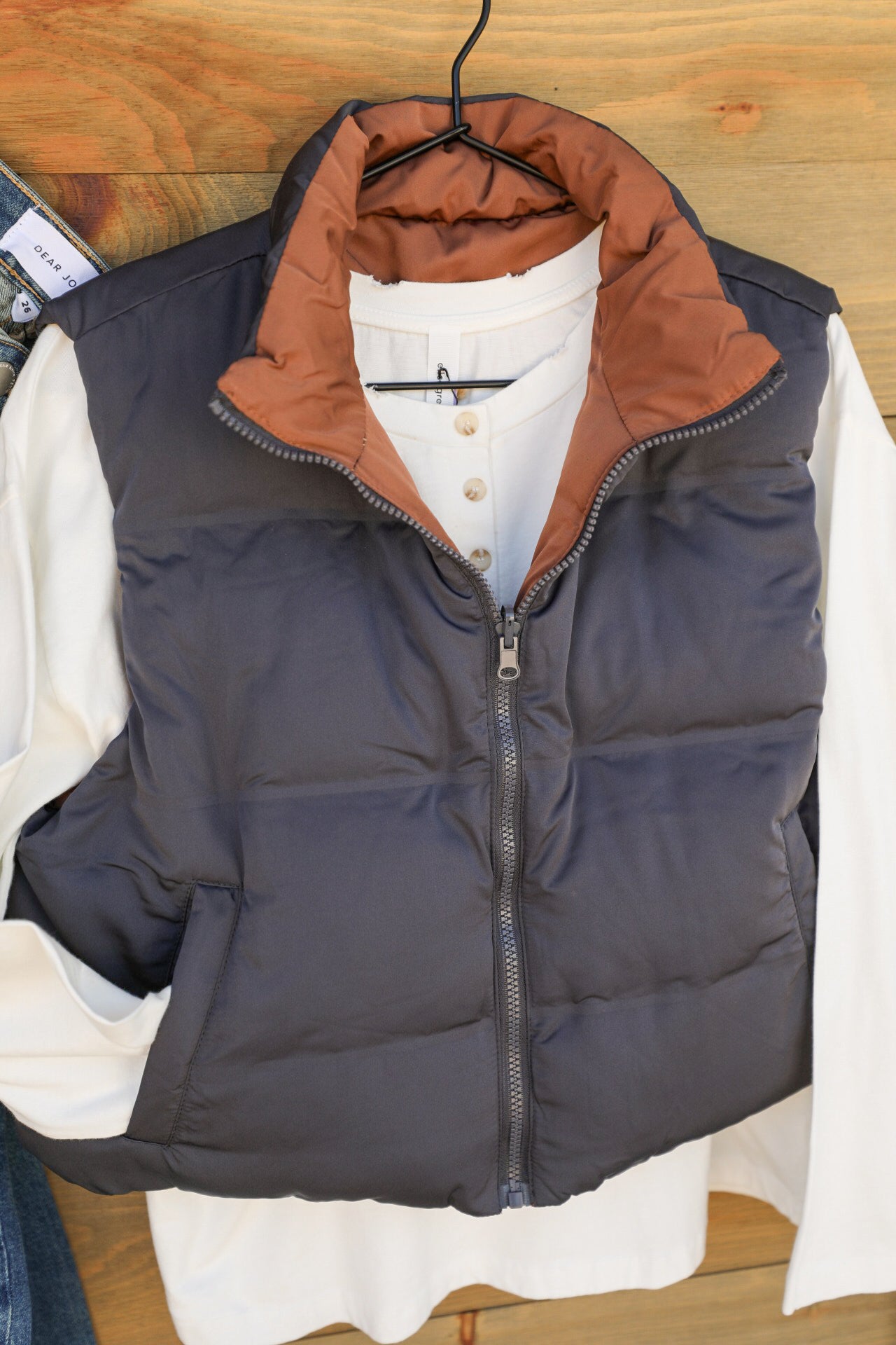 Issey Reversible Vest-Jacket-Crooked Horn Company, Online Women's Fashion Boutique in San Tan Valley, Arizona 85140